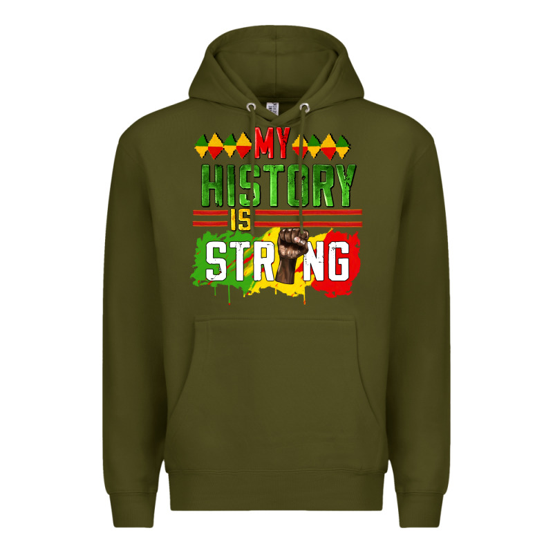 My History Is Strong Premium Hoodie by CowGirlArtShop | Teevron