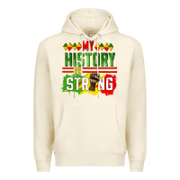 Sandshell my history is strong Premium Hoodie - CowGirlArtShop