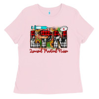 Bubblegum Pink christmas lpn licensed practical nurse Ladies Tee - JahusDesignShop