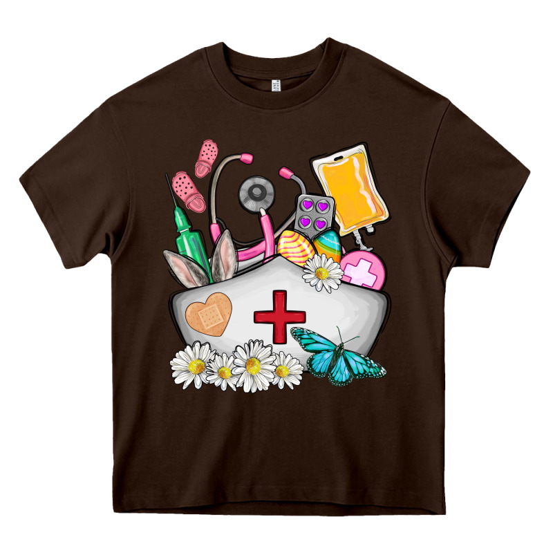 Nurse  Easter Heavy Core Tee by AdoDesignShop | Teevron