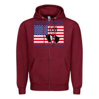 Burgundy Trump 2020 Make Liberals cry Again Zipper Hoodie - Bettercallsaul