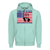 Seafoam Trump 2020 Make Liberals cry Again Zipper Hoodie - Bettercallsaul