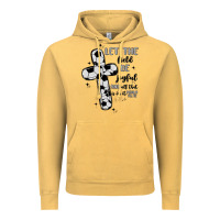 Vintage Mustard soccer Vintage Hoodie - MaliasSmallBusiness