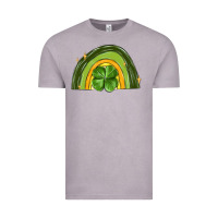 Vintage Zinc st patrick s day shamrock rainbow Vintage Tee - MaliasSmallBusiness