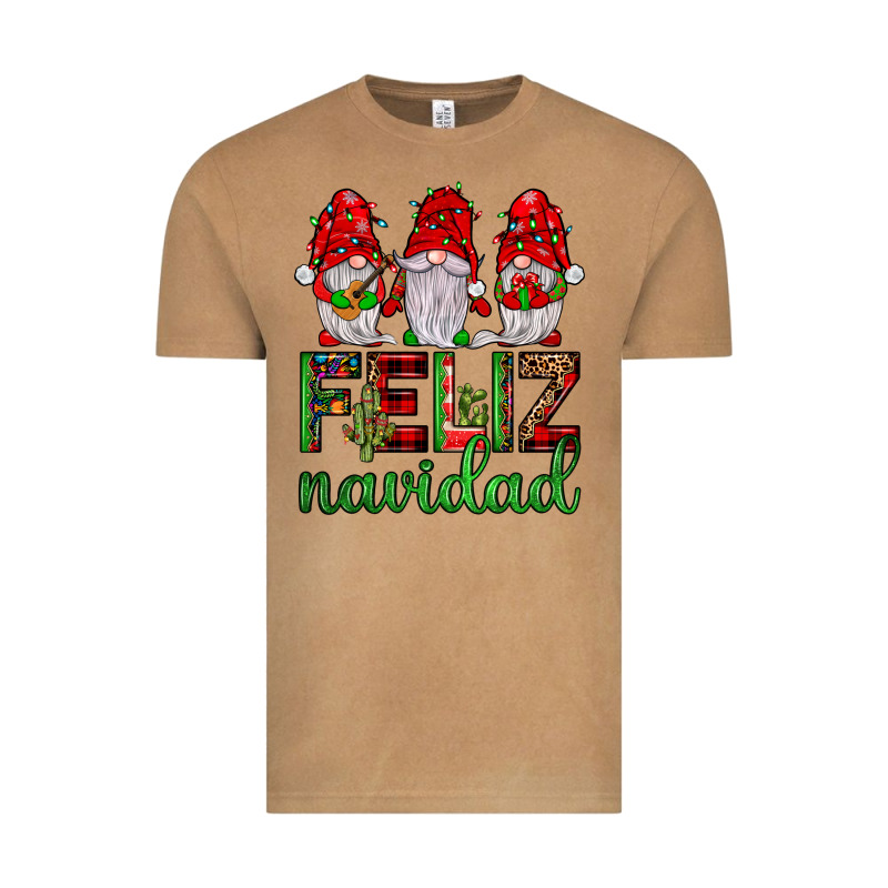 Feliz Navidad Gnomies Vintage Tee by JahusDesignShop | Teevron