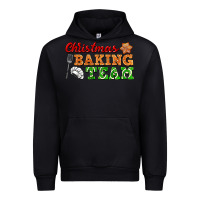 Black christmas baking team Urban Hoodie - FaDigitalArtStudio