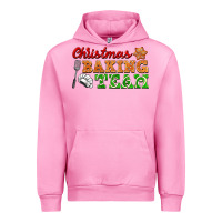 Fuchsia Pink christmas baking team Urban Hoodie - FaDigitalArtStudio