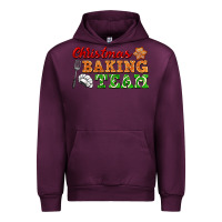 Mauve Wine christmas baking team Urban Hoodie - FaDigitalArtStudio