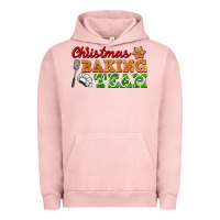 Pigment Salmon christmas baking team Urban Hoodie - FaDigitalArtStudio
