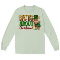 Matcha Nuts about Christmas Nutcracker Long Sleeve Tee - NancyCooperArtShop