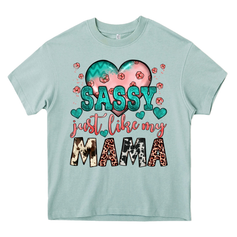 Sassy Just Like My Mama Heavy Core Tee by JahusDesignShop | Teevron