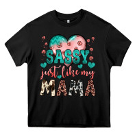Black sassy just like my mama Heavy Core Tee - JahusDesignShop