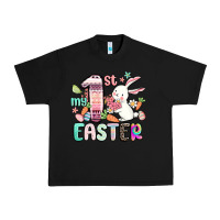 Black my first easter Urban Heavy Tee - MaliasSmallBusiness