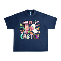 Navy my first easter Urban Heavy Tee - MaliasSmallBusiness