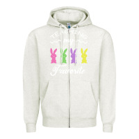 Oatmeal Heather Teaching My Favorite Bunny Zipper Hoodie - Bettercallsaul