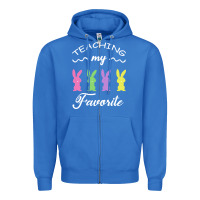 True Royal Teaching My Favorite Bunny Zipper Hoodie - Bettercallsaul