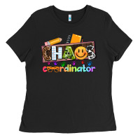 Black teacher chaos coordinator Ladies Tee - AdoDesignShop