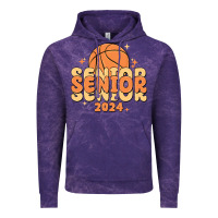 Cloud Purple basketball senior 2024 Vintage Hoodie - MaliasSmallBusiness