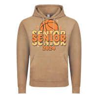 Vintage Coffee basketball senior 2024 Vintage Hoodie - MaliasSmallBusiness