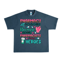 Midnight Navy pharmacy technicians Urban Heavy Tee - MaliasSmallBusiness
