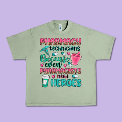 Pharmacy Technicians Urban Heavy Tee Designed By Maliassmallbusiness