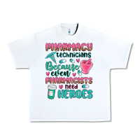 White pharmacy technicians Urban Heavy Tee - MaliasSmallBusiness