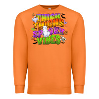 Carrot thick thighs and spooky vibes Premium Sweatshirt - CowGirlArtShop