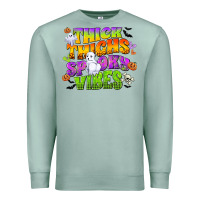 Seafoam thick thighs and spooky vibes Premium Sweatshirt - CowGirlArtShop