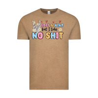 Vintage Coffee soft and kind but i take no shit Vintage Tee - MaliasSmallBusiness