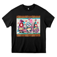 Black nurse gnomes Heavy Core Tee - AdoDesignShop
