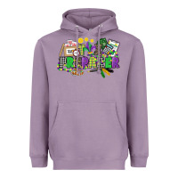 Lavender tax preparer mardi gras Heavyweight Hoodie - CowGirlArtShop