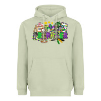 Matcha tax preparer mardi gras Heavyweight Hoodie - CowGirlArtShop
