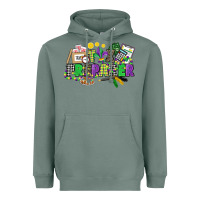 Sage tax preparer mardi gras Heavyweight Hoodie - CowGirlArtShop