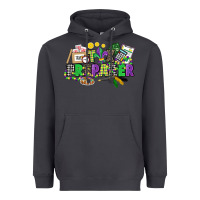 Smoke tax preparer mardi gras Heavyweight Hoodie - CowGirlArtShop