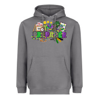 Storm tax preparer mardi gras Heavyweight Hoodie - CowGirlArtShop