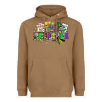 Toasted Coconut tax preparer mardi gras Heavyweight Hoodie - CowGirlArtShop