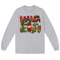 Moon Dust Mama Elf with Gift Christmas Long Sleeve Tee - NancyCooperArtShop