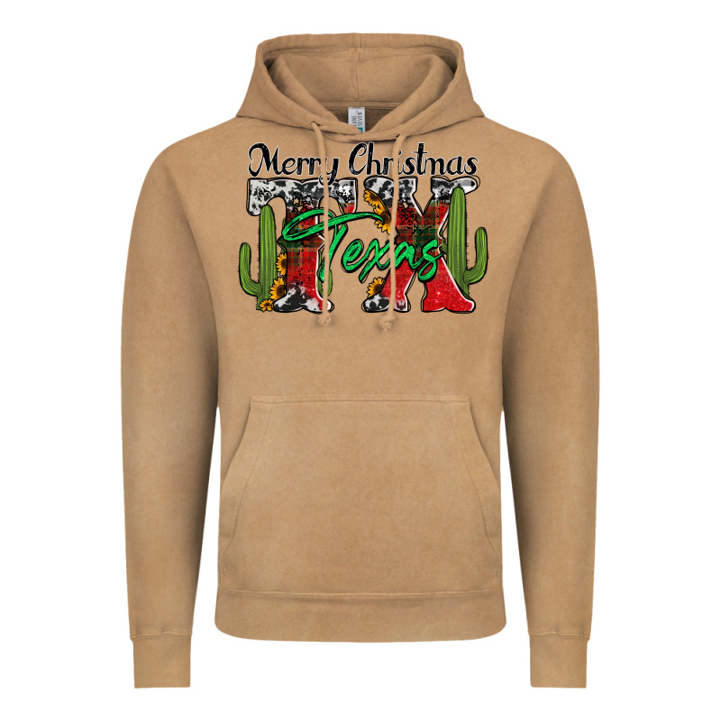 Merry Christmas Tx Texas Vintage Hoodie by Jasminsmagicworld | Teevron