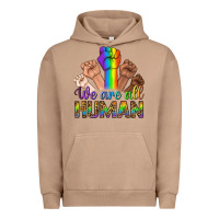 Pigment Burro We Are All Human Urban Hoodie - BundleAndBundleShop