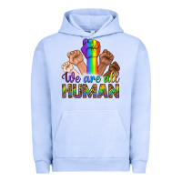 Pigment Grape Ice We Are All Human Urban Hoodie - BundleAndBundleShop