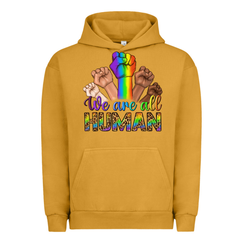 We Are All Human Urban Hoodie by BundleAndBundleShop | Teevron