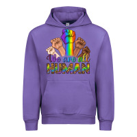 Tulip We Are All Human Urban Hoodie - BundleAndBundleShop