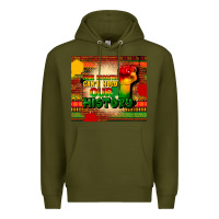 Army Green one month cant hold our history Premium Hoodie - CowGirlArtShop