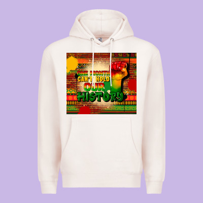One Month Cant Hold Our History Premium Hoodie Designed By Cowgirlartshop