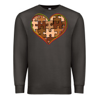 Smoke melanin skin tone heart black history Premium Sweatshirt - CowGirlArtShop