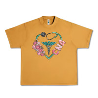 Peanut Butter cna heart Urban Heavy Tee - MaliasSmallBusiness