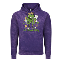 Cloud Purple happy st. patrick's day Vintage Hoodie - MaliasSmallBusiness