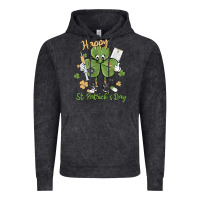 Vintage Black happy st. patrick's day Vintage Hoodie - MaliasSmallBusiness