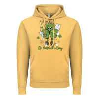 Vintage Mustard happy st. patrick's day Vintage Hoodie - MaliasSmallBusiness
