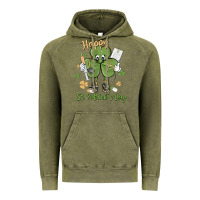 Vintage Olive happy st. patrick's day Vintage Hoodie - MaliasSmallBusiness